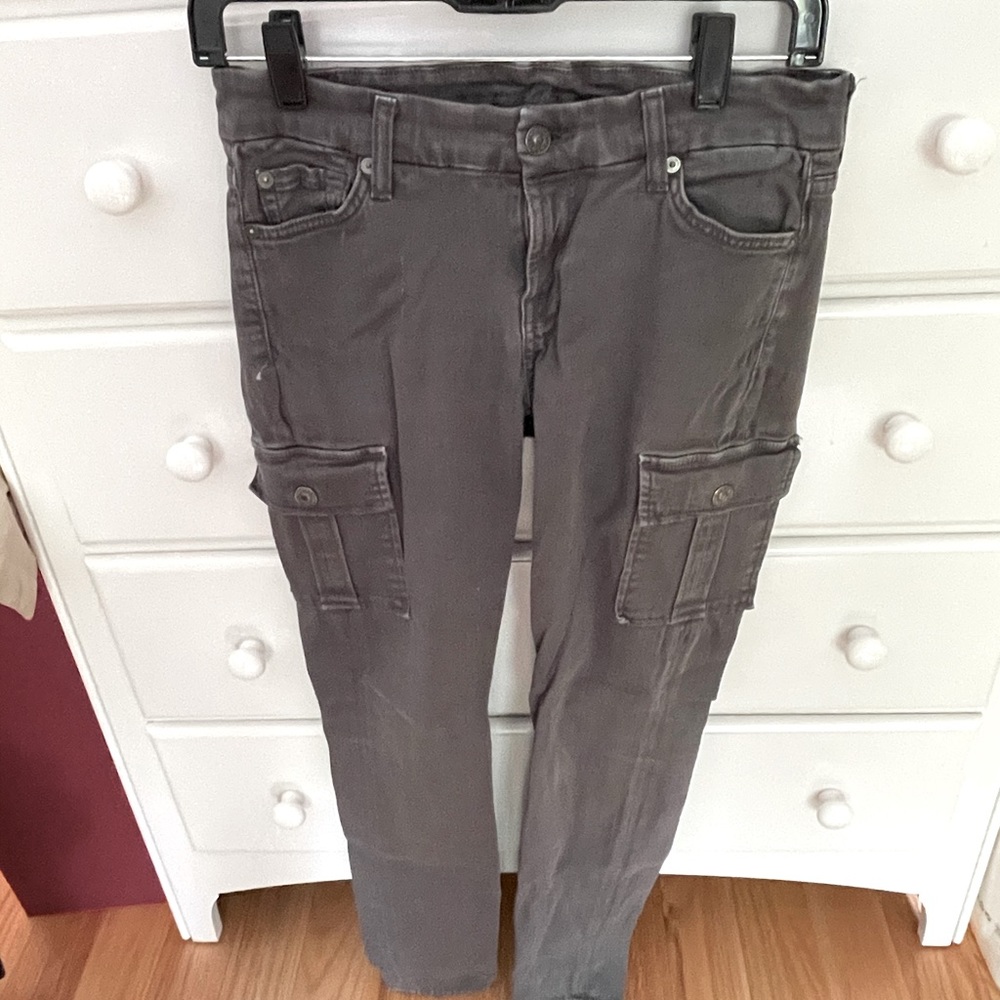 7 For All Mankind Skinny Cargo Pants